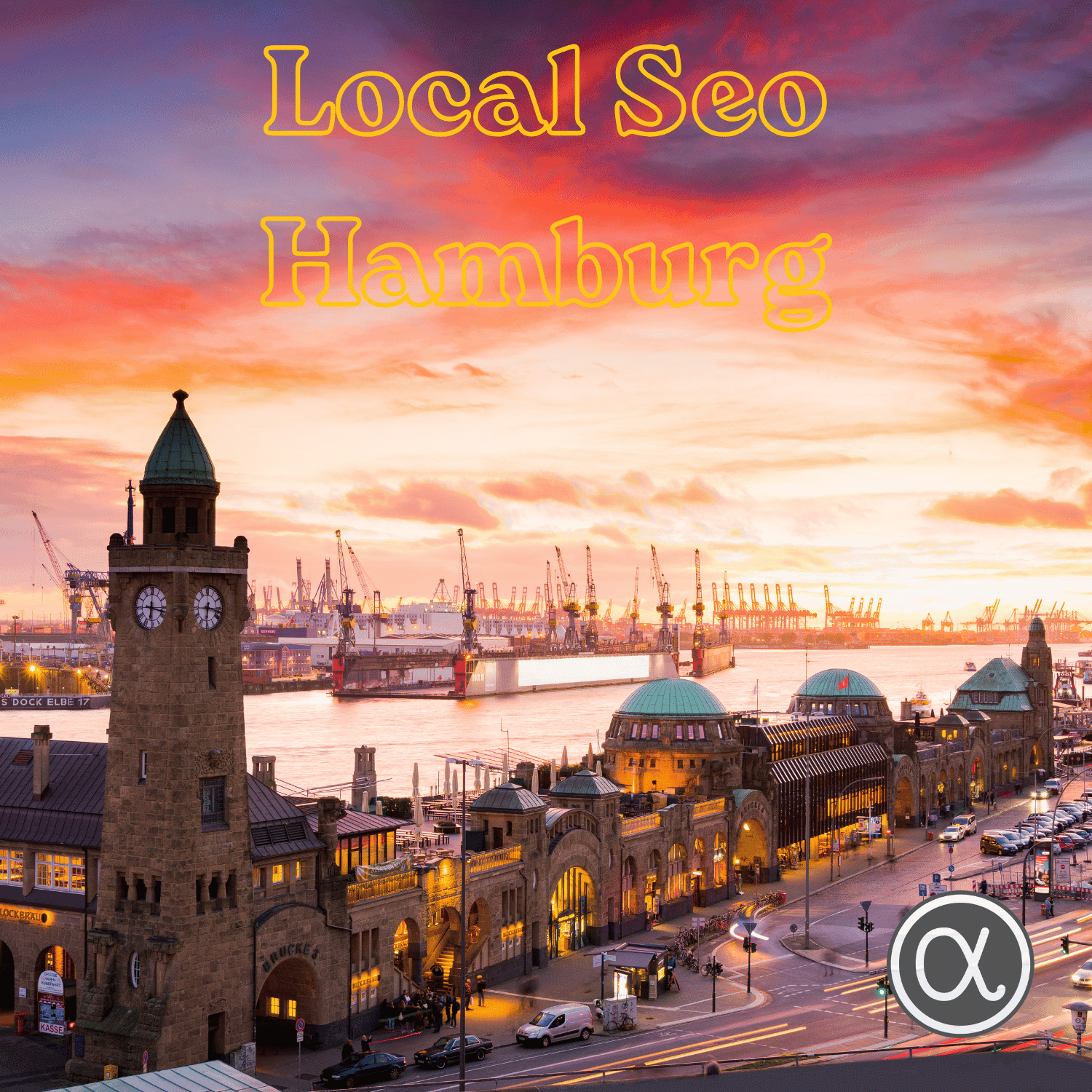 Hamburg mit Landungsbrücken – Local SEO Hamburg