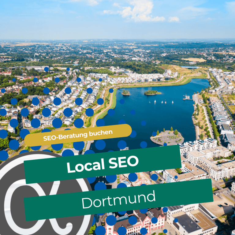 Illustration zum Thema Local SEO für Dortmund