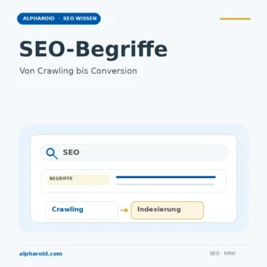 SEO-Begriffe: Abkürzungen und Fachwörter erklärt 7 SEO-Begriffe von Crawling und Indexierung bis zur Conversion erklärt